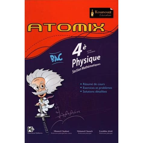 Parascolaire Atomix Physique Em Math Vente En Ligne Sur Synotec