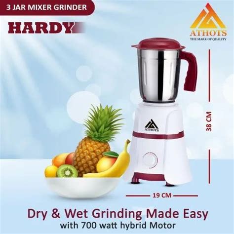 Athots Mixer Grinder For Wet Dry Grinding 501 W 750 W At Rs 1025