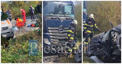 Foto Video Accident Mortal Pe Dn Satu Mare Sighet Doi Mor I Dup