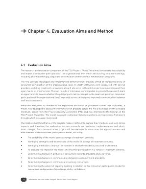 Fillable Online Chapter Evaluation Aims And Method Fax Email Print