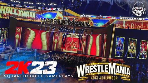 Wrestlemania 39 2023 Modded Arena W Entrances Ft Roman Reigns Brock