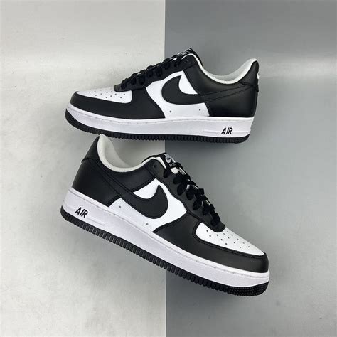 Nike Air Force Low Custom Panda Black Nike Shoes White Nike Shoes