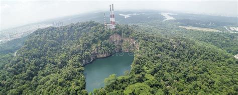 Panorama Of Bukit Timah Nature Reserve Stock Photo Image Of Right