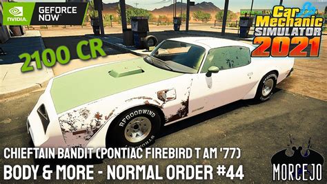 Pontiac Firebird T Am Chieftain Bandit Normal Order 44 Car