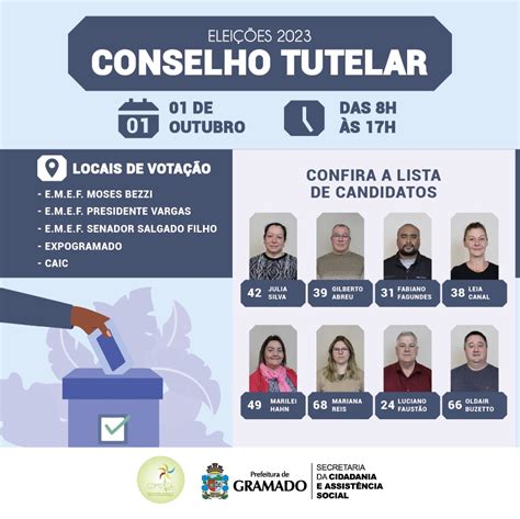 Gramado Elege Neste Domingo 01 Seus Novos Conselheiros Tutelares