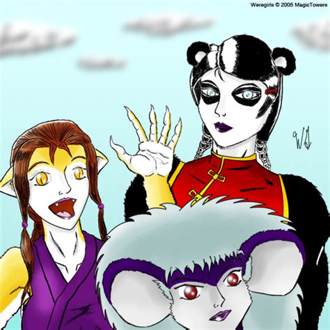 The Weregirls By Rosethorn Hentai Foundry