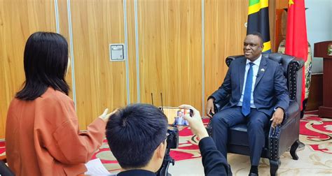 Tanzania Embassy In China On Twitter Balozi Mbelwak Afanya Mahojiano