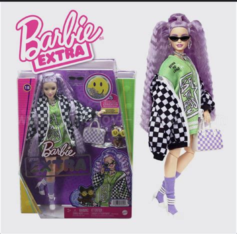 Barbie HHN10 Дополнительная кукла Барби № 18 и щенок, подходящий для ...