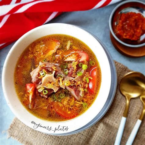 Sop Buntut Oxtail Soup Recipe From Engineers Plates Resepmamiku