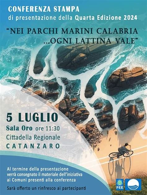 Al Via La Quarta Edizione Dell Iniziativa Nei Parchi Marini Calabria