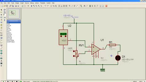 Simple Temperature Sensor Circuit Using Lm Ic Off