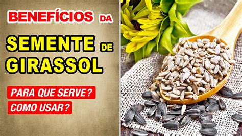 Benefícios da SEMENTE DE GIRASSOL para Emagrecer e Saúde Receitas e