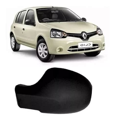 Capa Retrovisor Clio Symbol 2013 2014 2015 2016 Preto Parcelamento