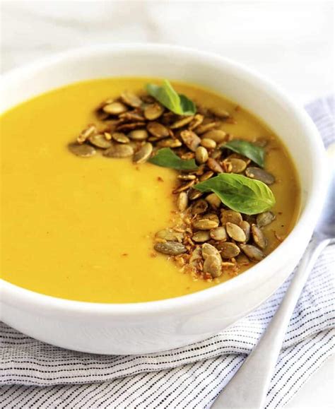 Delicata Squash Soup - Pinch and Swirl