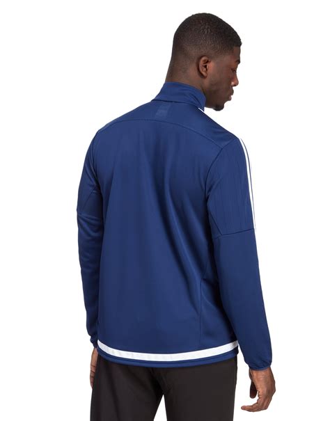 Lyst Adidas Scotland Fa Training Jacket In Blue For Men