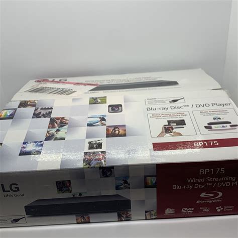 Lg Bp Wired Streaming Blu Ray Disc Dvd Player Bp Black Open Box