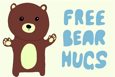 Bear Hug Clip Art