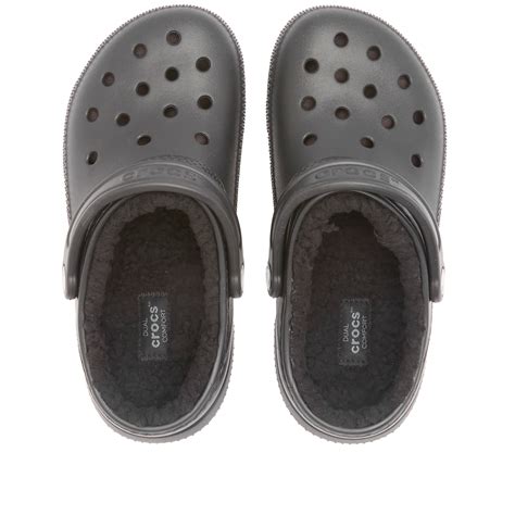 Crocs Classic Lined Clog Black End Au