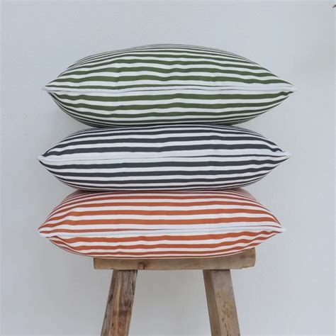 Striped Outdoor Cushions Australia | Free Shipping