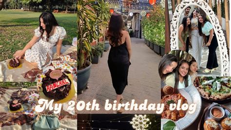 My 20th Birthday Vlog 🎂🤍 Surprise Picnic Birthday Dinner Day Out W