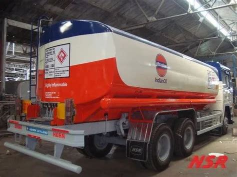 Indian Oil Tanker Truck Capacity