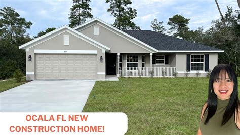 Ocala FL New Construction Home Tour Spacious Kitchen Open Floor