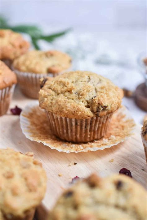 Easy Cranberry Walnut Muffins Recipe Lynns Way Of Life