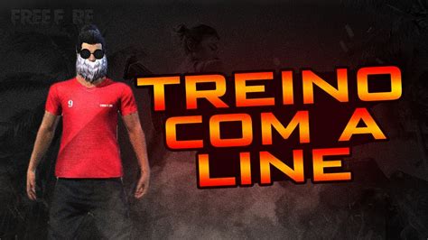 Free Fire Ao Vivo Treinando A Line Live On S Capa Rumo