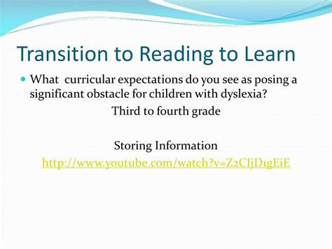 Ppt Understanding Dyslexia And Other Reading Disorders Powerpoint