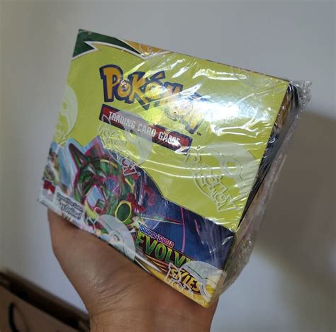 Pokemon Tcg Evolving Skies Factory Sealed Booster Box 36 Packs Sword