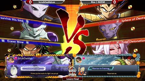 DBFZ 65 ScrubDaddyLee Vs RISE Inzem LFS AWESOME DISPLAY OF