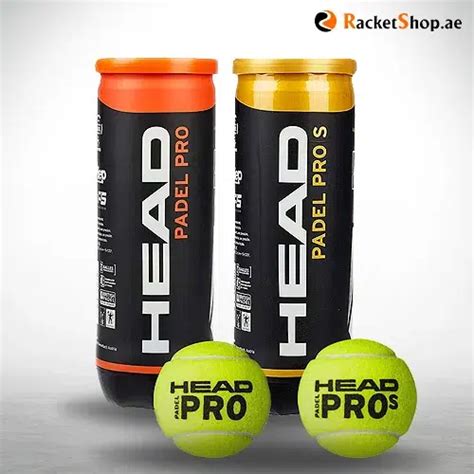 HEAD PADEL BALLS REVIEW HEAD PRO & PRO S - RacketShop.ae | Official ...