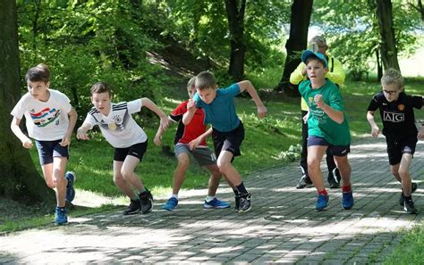 Miko W Za Nami Dzieci Ce Biegi Prze Ajowe Polska Biega Foto