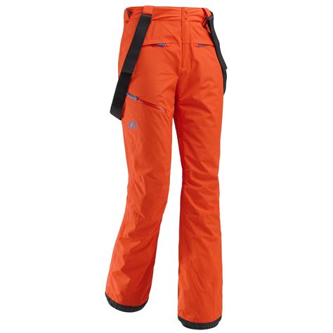 Men S Millet Atna Peak Orange Ski Pants Free Delivery