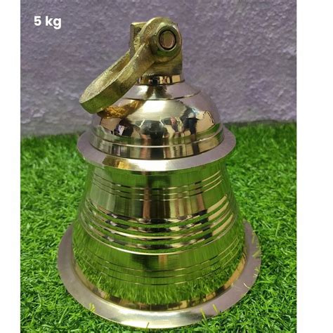 5 Kg Brass Temple Bell At Rs 3150 Piece Brass Bell For Temple In Bengaluru Id 2852395427533