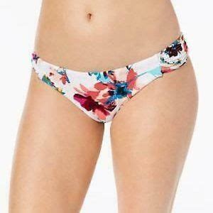 Bar III Swim Bar Iii Fantastic Floral Print Tab Sides Bikini