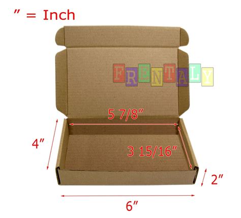 100 6x4x2 Cardboard Shipping Mailer Packing Box Boxes EBay