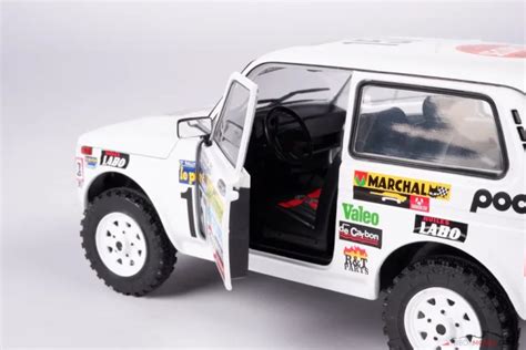 Model Car Lada Niva Rally Paris Dakar 1 18 Solido Tibormodel