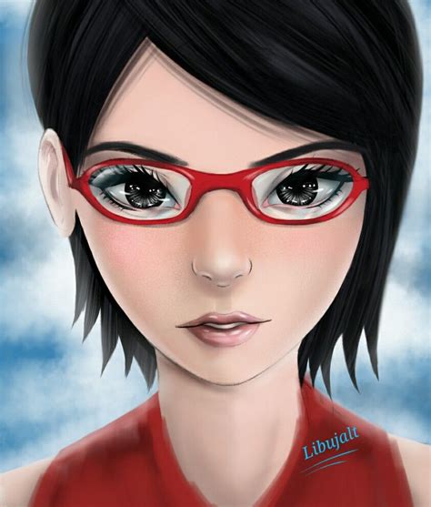 Naruto The Boruto Series Fan Art ☆ Sarada Uchiha Naruto Oc, Anime ...