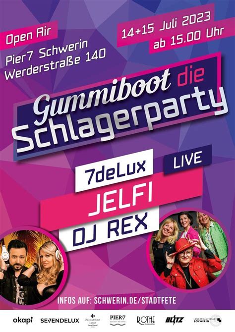 Jelfi Live Schlagerparty Schwerin Mit 7delux Jelfi Duo Pier 7