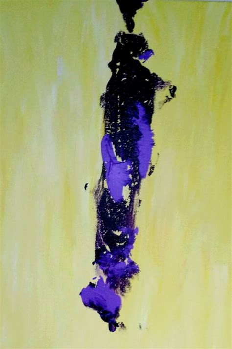 Purple Abstract Anthropometrie Nude Painting By Lydia Long Saatchi Art