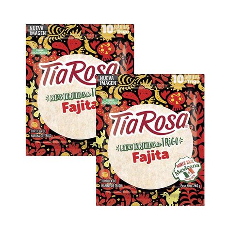 Pack Tortilla De Trigo TÍa Rosa Bolsa 260g X 2un Plazavea Supermercado