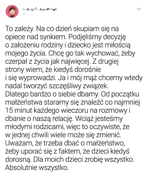 Młoda mama wywołała w sieci burzę pytaniem kto jest ważniejszy dzieci