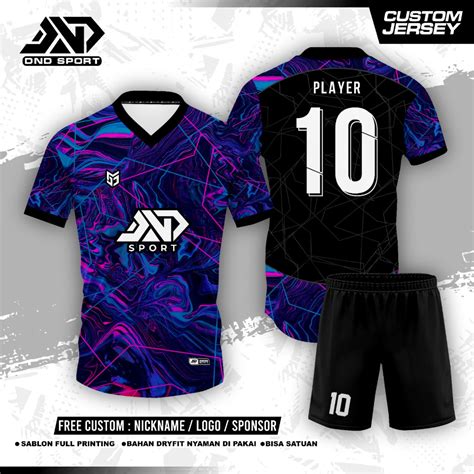 Jual Bisa Satuan Jersey Futsal Custom Jersey Bola Custom Full