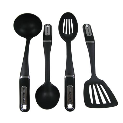 KitchenAid Black Utensil Set at Lowes.com