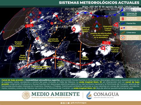 Reporte Nacional Del Clima De Este Lunes Contramuro