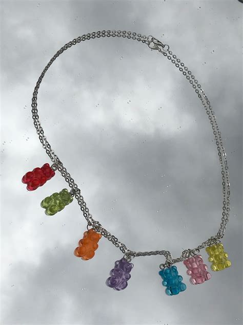 Gummy Bear Necklace Etsy