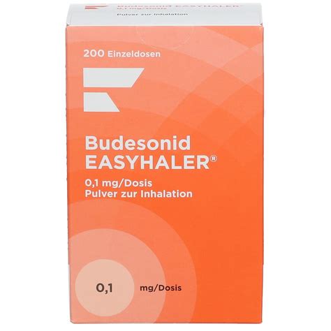 Budesonid Easyhaler Mg Dosis St Mit Dem E Rezept Kaufen Shop