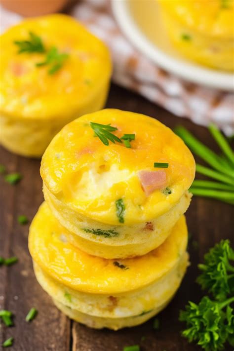 Ham And Cheese Egg Muffins