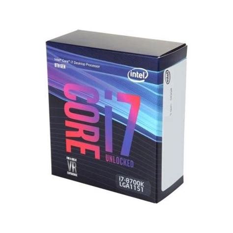 Intel Cpu Core I7 8700k 37ghz 12mキャッシュ 6コア12スレッド Lga1151 Bx80684i787